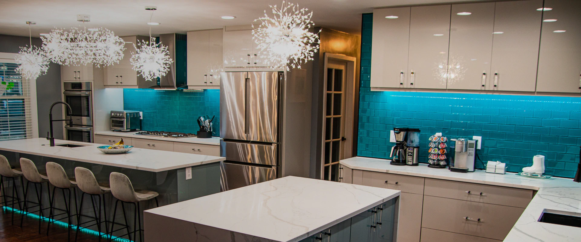 dowling kitchen remodeling with beautiful lighting and countertops williamston mi